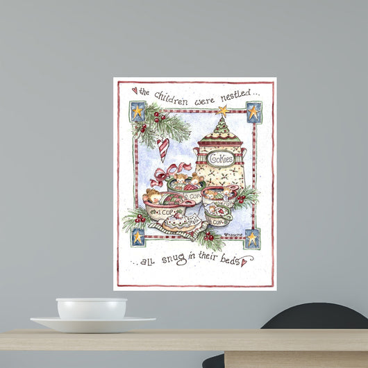Children Were Nestled Wall Decal