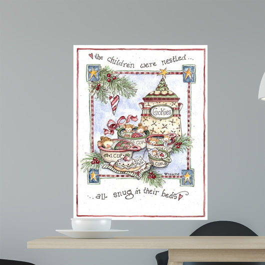 Children Were Nestled Wall Decal
