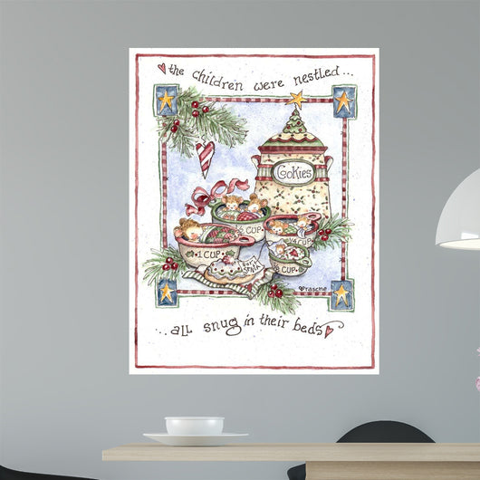Children Were Nestled Wall Decal