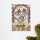 Garden Cat and Flags Wall Decal