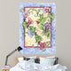 Hummingbird with Trumpet Flowers Wall Decal