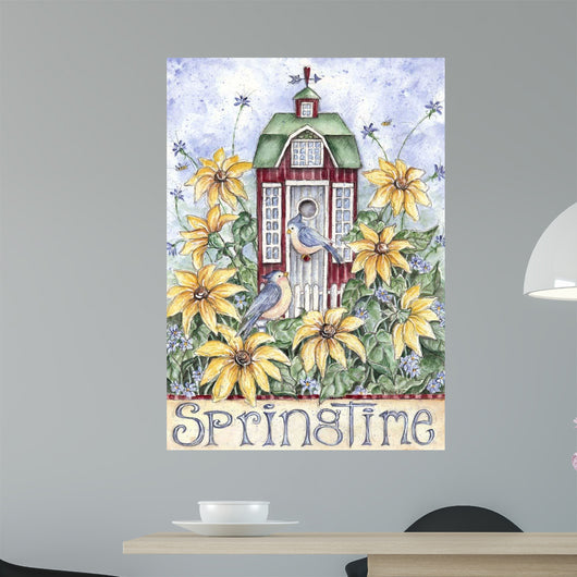 Springtime Wall Decal Design 1