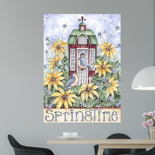 Springtime Wall Decal Design 1