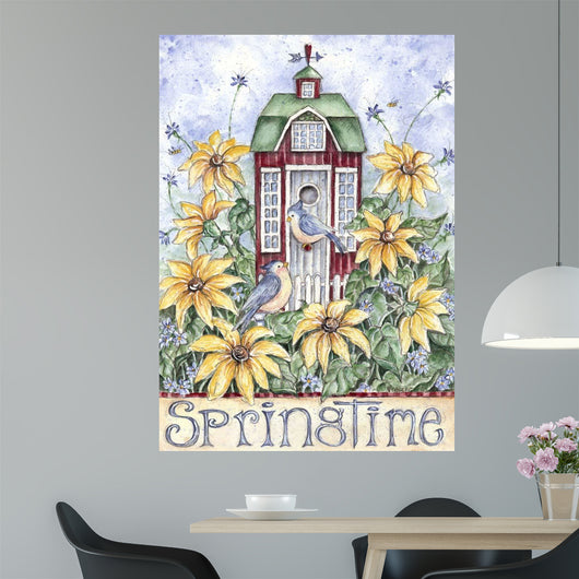 Springtime Wall Decal Design 1