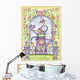 Watering Cans Arch Wall Decal