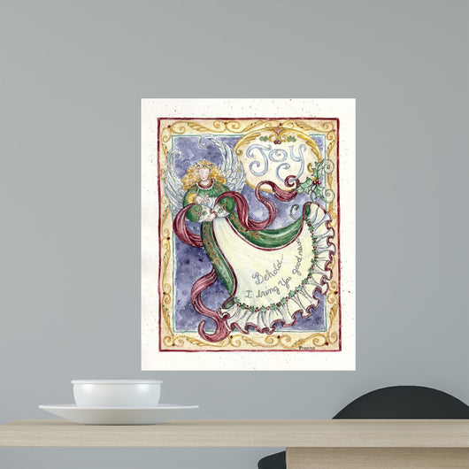 Behold Joy Angel Wall Decal