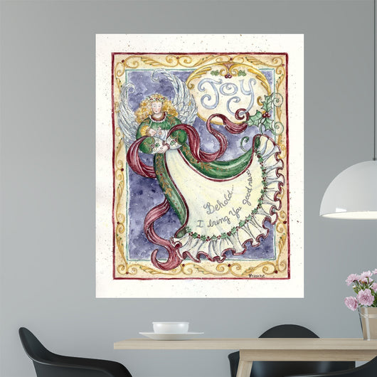 Behold Joy Angel Wall Decal