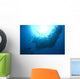 Diver Looks Schooling Jacks Wall Decal Design 6