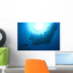 Diver Looks Schooling Jacks Wall Decal Design 6