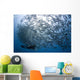 Diver Looks Schooling Jacks Wall Decal Design 4