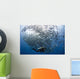 Diver Looks Schooling Jacks Wall Decal Design 3