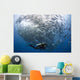 Diver Looks Schooling Jacks Wall Decal Design 3
