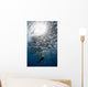 Diver Looks Schooling Jacks Wall Decal Design 2