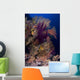 Colorful Assorted Sea Fans Wall Decal Design 2