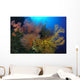Colorful Assorted Sea Fans Wall Decal Design 1
