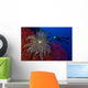 Crinoid Bright Red Sea Wall Decal