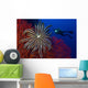 Crinoid Bright Red Sea Wall Decal