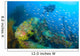 Diver Explores Wreck Japanese Wall Decal Design 1