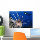 Common Lionfish with Diver Wall Decal