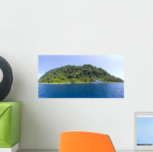 Mv Spirit Solomons Moored Wall Decal