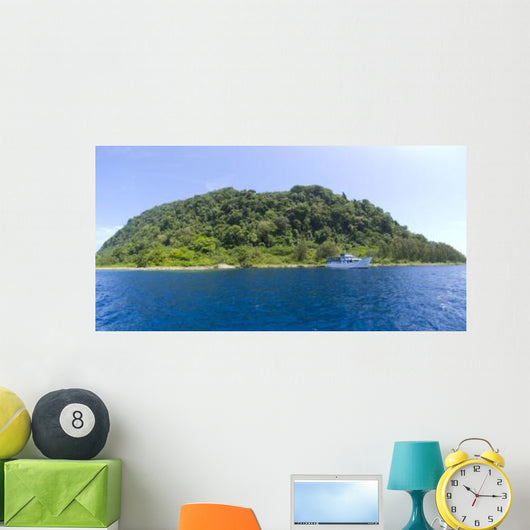Mv Spirit Solomons Moored Wall Decal