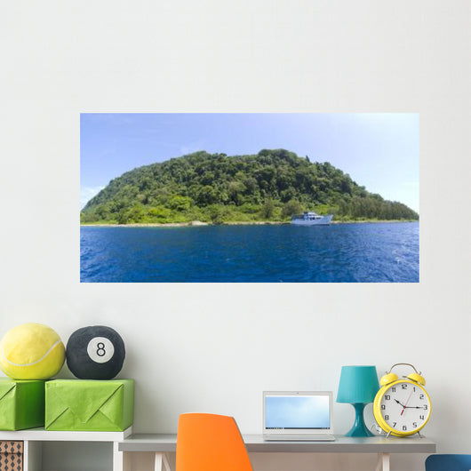 Mv Spirit Solomons Moored Wall Decal