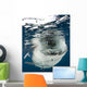 Whale Shark Feeding under Wall Decal Design 26