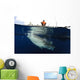 Whale Shark Feeding under Wall Decal Design 23