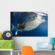 Whale Shark Feeding under Wall Decal Design 19