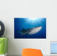 Whale Shark Feeding under Wall Decal Design 4