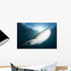 Whale Shark Feeding under Wall Decal Design 2