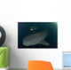 Scuba Diver and Whale Wall Decal