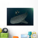 Scuba Diver and Whale Wall Decal