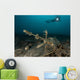 Ornate Ghost Pipefish amongst Wall Decal Design 1