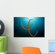 Orange Wire Coral Lembeh Wall Decal