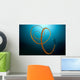 Orange Wire Coral Lembeh Wall Decal