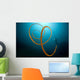 Orange Wire Coral Lembeh Wall Decal