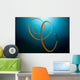 Orange Wire Coral Lembeh Wall Decal
