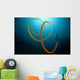 Orange Wire Coral Lembeh Wall Decal