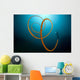 Orange Wire Coral Lembeh Wall Decal