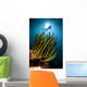 Black and Yellow Crinoid Wall Decal