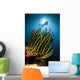 Black and Yellow Crinoid Wall Decal