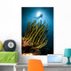 Black and Yellow Crinoid Wall Decal