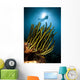 Black and Yellow Crinoid Wall Decal