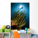 Black and Yellow Crinoid Wall Decal