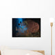 Diver Descends Cavern above Wall Decal