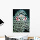 Spotted Porcelain Crab Anemone Wall Decal