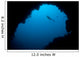 Diver Explores Cavern Gorontalo Wall Decal