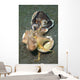 Two Coconut Octopus Wrestling Wall Decal