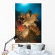 Crinoids Adorn Large Sponges Wall Decal
